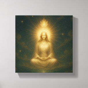 Arte mural de Iluminación Celestial