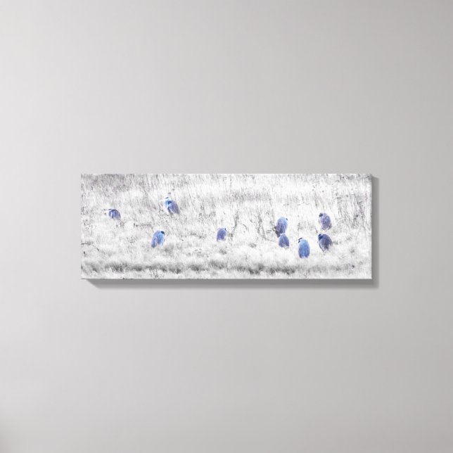 Arte mural de la Banda de la Garza Azul (Anverso)