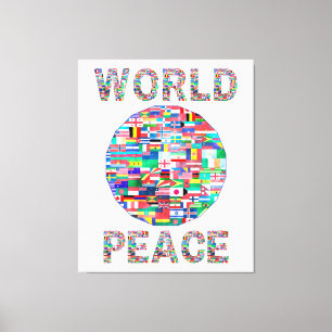 Arte mural de la colección World Peace Flag II