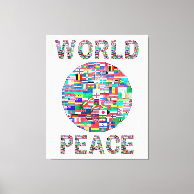 Arte mural de la colección World Peace Flag II (Anverso)
