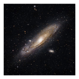 Arte mural de la galaxia de Andrómeda | Decoración