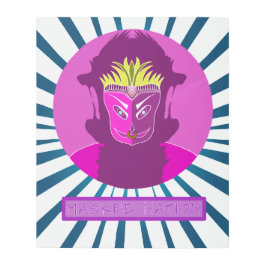 Arte mural de la nación enmascarada