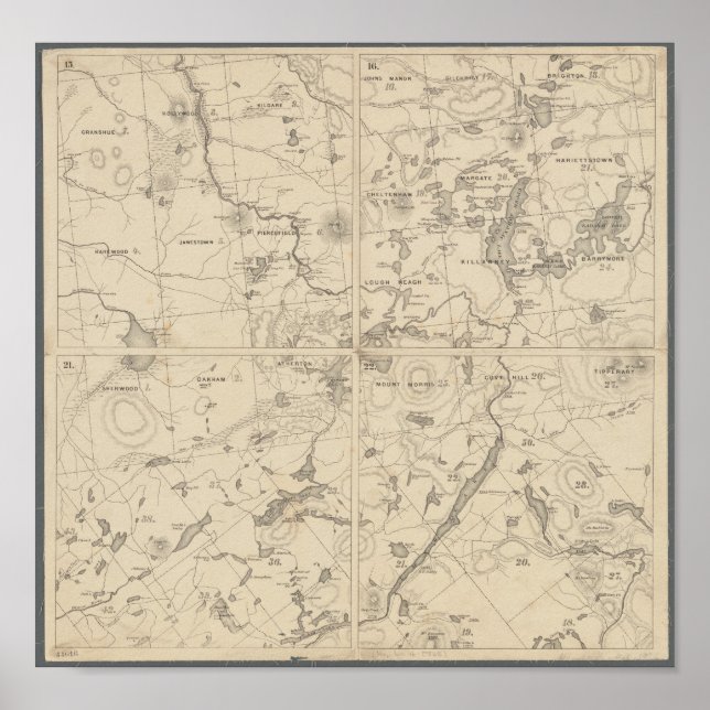 Arte mural de la región del lago Adirondack (Frente)