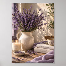 Arte mural de lavanda para una vida lenta | Botáni