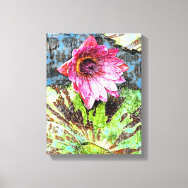 Arte mural de lienzo multimedia