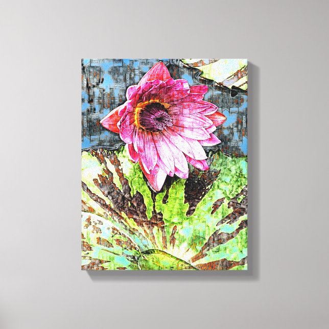 Arte mural de lienzo multimedia (Anverso)