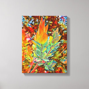 Arte mural de lienzo multimedia