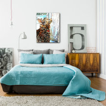 Arte mural de lienzo multimedia