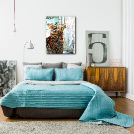 Arte mural de lienzo multimedia