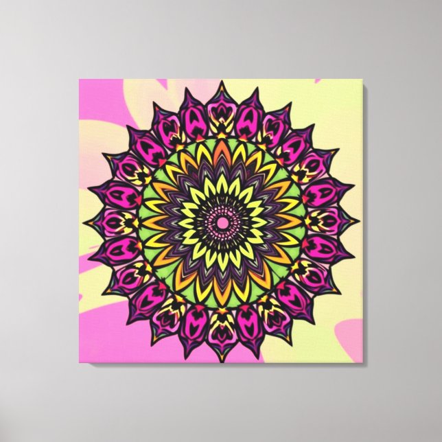 arte mural de mandala (Anverso)