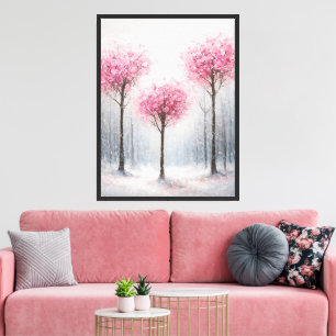 Arte mural de paisaje montañoso – Decoración para 