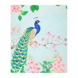 Arte mural de Peacock   Idea única de regalo