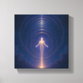 Arte mural de Ser Luminoso Celestial