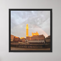 Arte mural de Siena Italia - Piazza del Campo