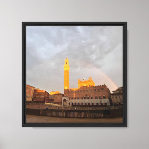 Arte mural de Siena Italia - Piazza del Campo