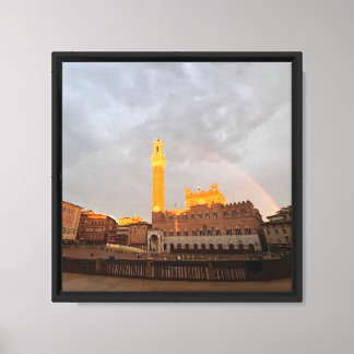 Arte mural de Siena Italia - Piazza del Campo