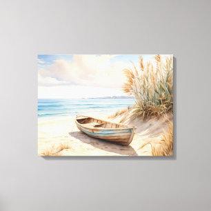Arte mural de tela de escenas de playa