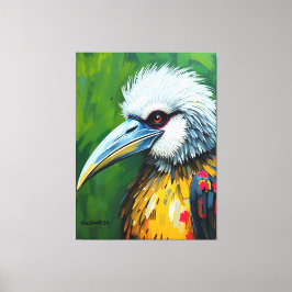 Arte mural del águila filipina - Especies en pelig