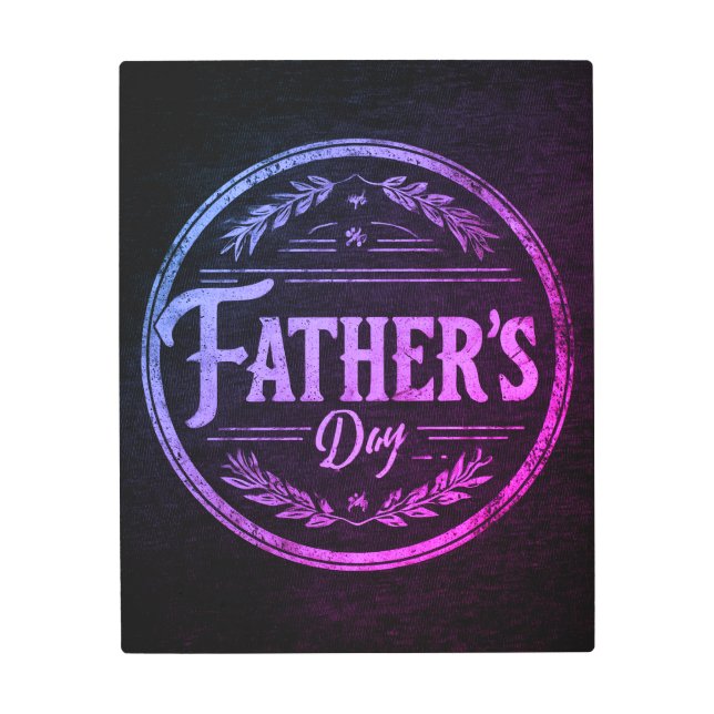 Arte mural del día del padre (Anverso)