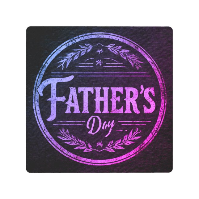 Arte mural del día del padre (Anverso)