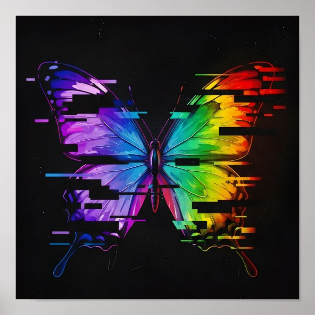 Arte mural del efecto mariposa (Frente)