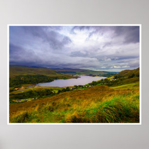 Arte mural del valle del río Donegal   Paisaje de 
