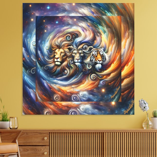 Arte mural estiloByTrreal Colección Madera arte (Insitu (Sala de estar))