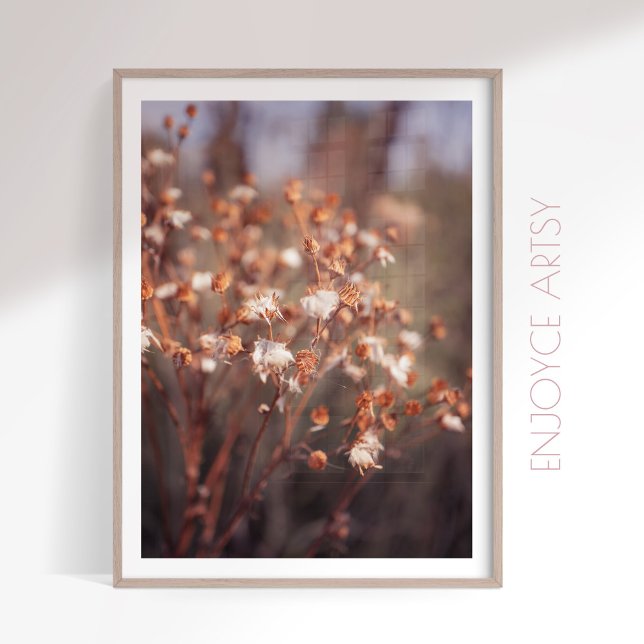 Arte mural femenino de flor silvestre de otoño cál (Subido por el creador)