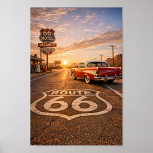 Arte mural Golden Hour Bel Air Cruiser