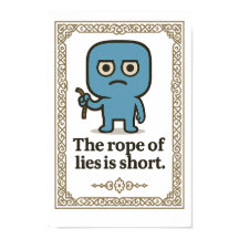 Arte mural inspirador - El alcance de las mentiras