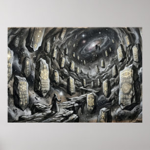 Arte mural La Cueva de las Piedras de la Escucha