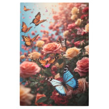 Arte mural metalizado