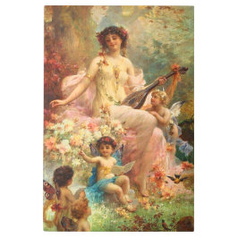 Arte mural metalizado