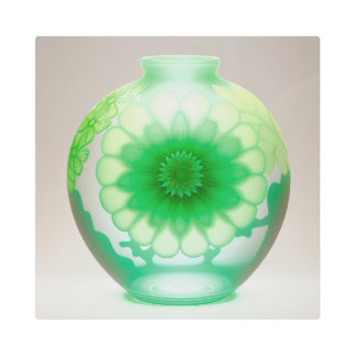 Arte mural metalizado