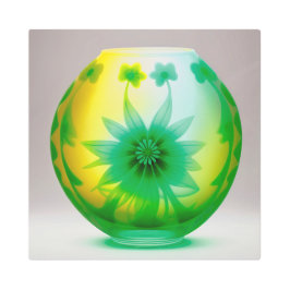 Arte mural metalizado