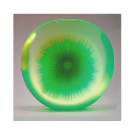 Arte mural metalizado