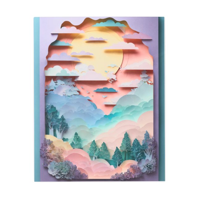 Arte mural metalizado (Anverso)