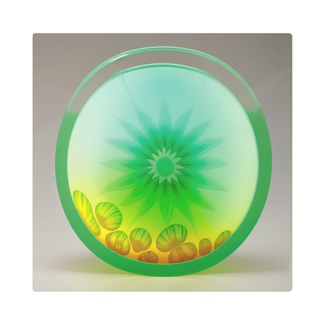 Arte mural metalizado (Anverso)