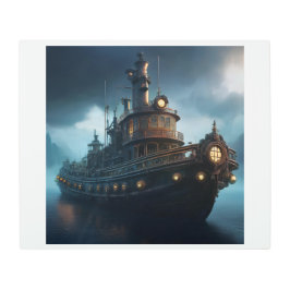 Arte mural metalizado