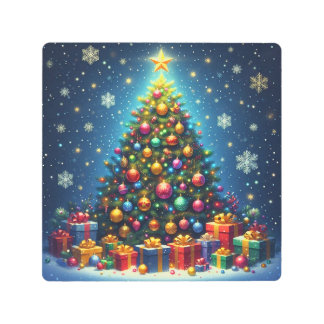 Arte mural metalizado