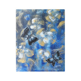 Arte mural metalizado