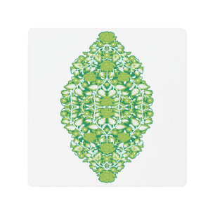 Arte mural metalizado