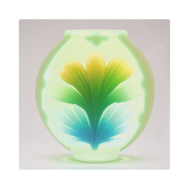 Arte mural metalizado (Anverso)