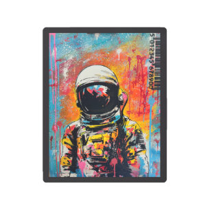 Arte mural metalizado