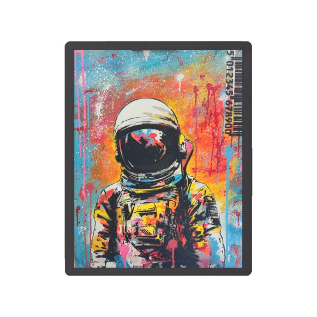 Arte mural metalizado (Anverso)