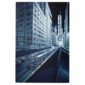 Arte mural metalizado