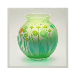 Arte mural metalizado