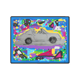 Arte mural metalizado