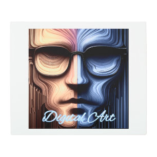 Arte mural metalizado, 24" x 20"