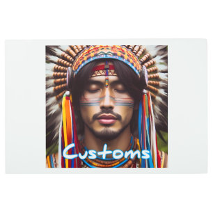 Arte mural metalizado, 36" x 24"